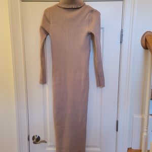 Zara Turtleneck Long Dress